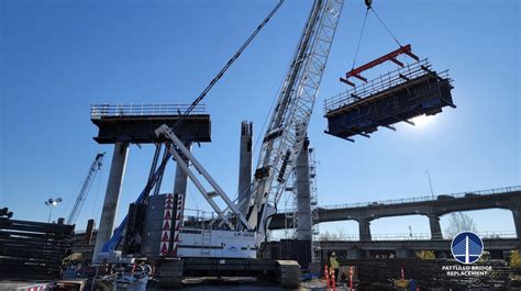 New Pattullo Bridge begins to rise in the Fraser River (PHOTOS) | Urbanized