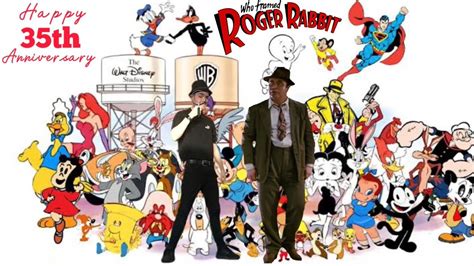 Celebrating 35th anniversary of Who Framed Roger rabbit - YouTube