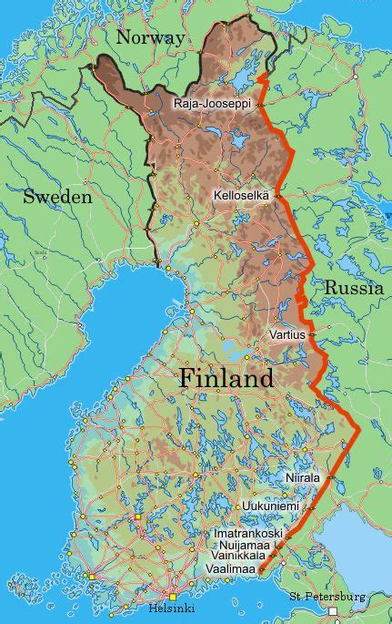 A border that once divided now unites - thisisFINLAND | Finland, Border ...