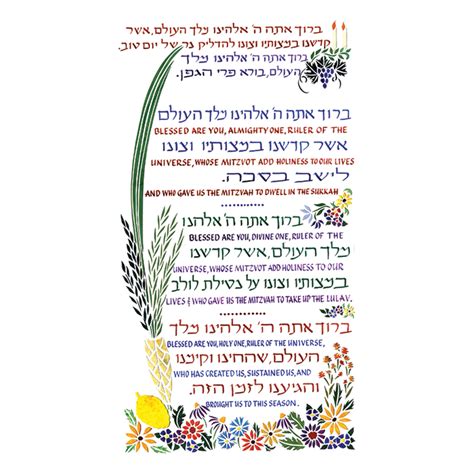 Banner - "Blessings For Sukkot" - The Sukkah Project®