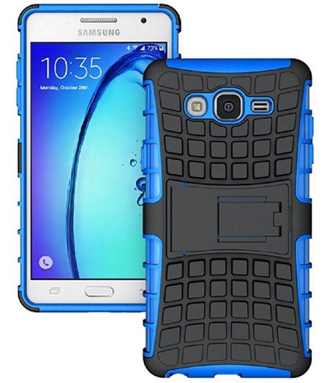 Samsung Galaxy j2 Cases with Stands RKA - Blue - Plain Back Covers Online at Low Prices ...