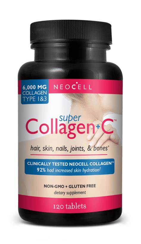 Collagen+C Super Dietary Supplement Tablets - 120 CT - Walmart.com ...