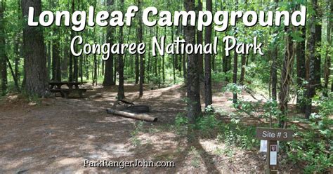 Congaree National Park Camping - South Carolina | Park Ranger John