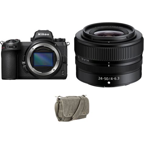 Nikon Z6 II Mirrorless Camera with 24-50mm Lens and Bag Kit B&H