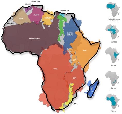 Mapped: Visualizing the True Size of Africa - Mapped: The True Size of Africa Take a look at any ...