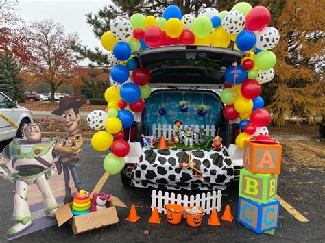 Toy Story trunk or treat | Trunk or treat, Treats, Projects