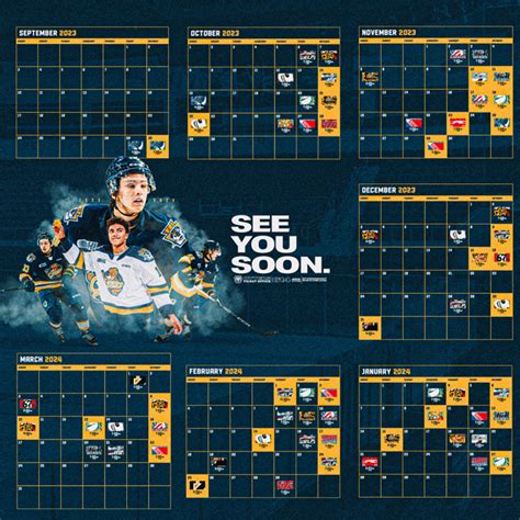 Boston Bruins Printable Schedule 2023-2024