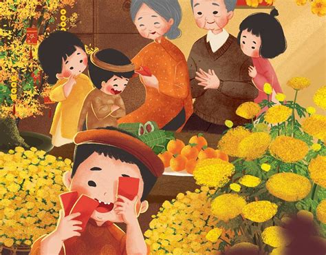 TẾT 3 MIỀN / BY NHUCHAN / VIETNAM TRADITIONAL HOLIDAY on Behance ...