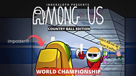 AMONG US | Countryballs playing among us for first time 😱 - YouTube