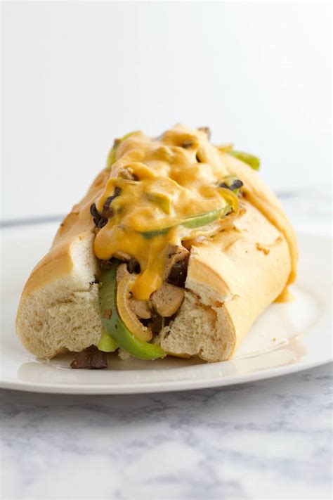 The Ultimate Vegan Cheesesteak Sandwich - Sinful Nutrition