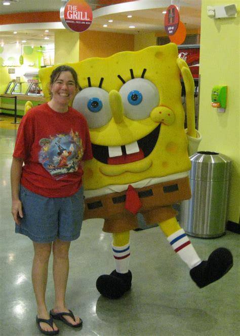 Spongebob Squarepants Universal Studios Orlando character meet ...