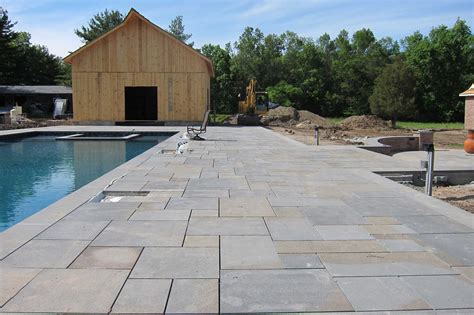 Bluestone patio and terrace luxury installation part V | Bluestone patio, Patio, Hardscape design