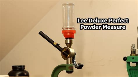 Lee Deluxe Perfect Powder Measure - YouTube