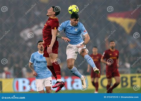 Football: Serie a 2022 2023 - Match Day 27 - SS LAZIO VS AS ROMA, Oympic Stadium in Rome ...