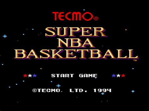 Tecmo Super NBA Basketball Download - GameFabrique