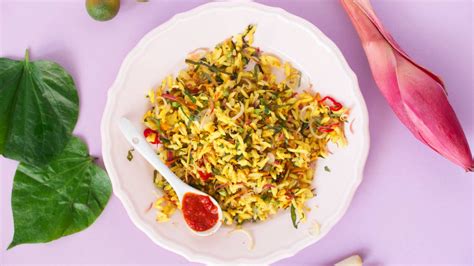 'Nasi Ulam' refers to a rice salad which uses local herbs and vegetables as the main ingredients ...