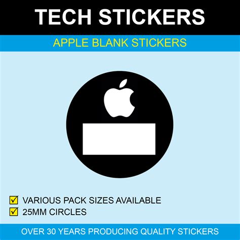 25mm Apple Stickers | Buy Online - Price Stickers