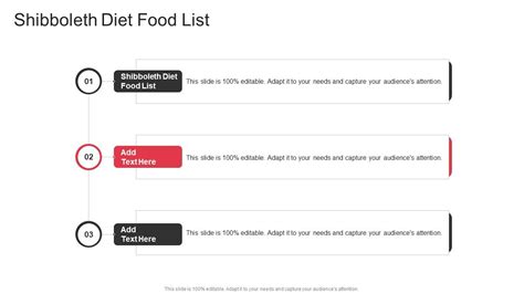 Shibboleth Diet Food List In Powerpoint And Google Slides Cpb