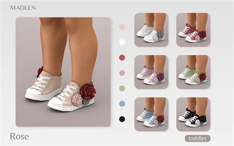 Madlen — Madlen Rose Shoes Gorgeous looking sneakers with... | Sims 4 cc kids clothing, Sims ...