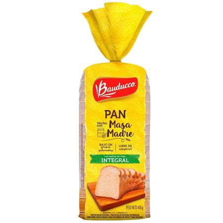 Pan de Molde BAUDUCCO Masa Madre Integral Bolsa 400g | plazaVea ...