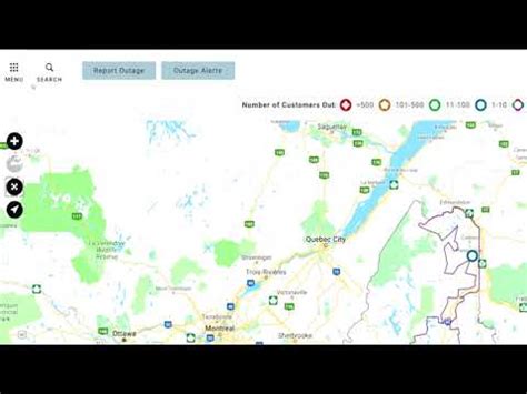 Versant Power's Live Outage & Restoration Map - YouTube