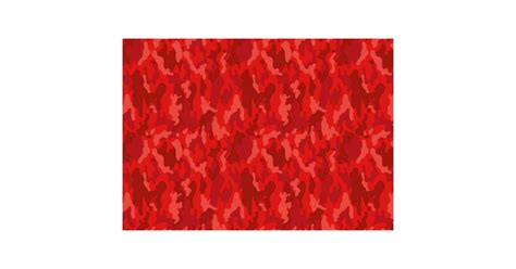 Dark Red Camo Camouflage Military Army Pattern Fabric | Zazzle.com