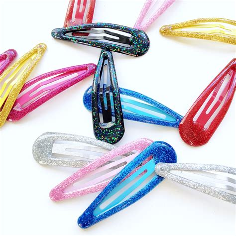 CYBER GLITTER 90S Y2K HAIR CLIPS | 90s accessories, Hair clips 90s, Y2k ...