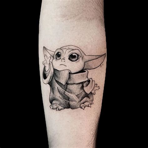 Baby Yoda Tattoo Design - babyjuln