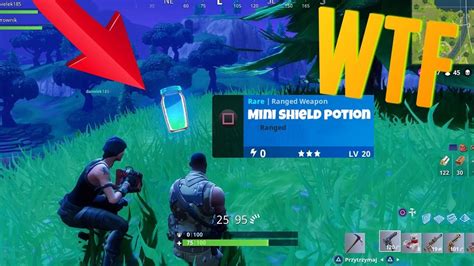 MINI SHIELD POTION FOUND EARLY GLITCH! (Fortnite Battle Royale Funny Moments) - YouTube