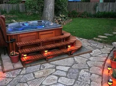 Decoomo - Trends Home Decoration Ideas | Hot tub patio, Hot tub backyard, Hot tub outdoor