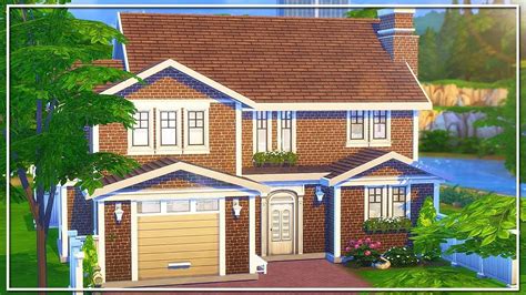 Sims 4 Suburban House CC