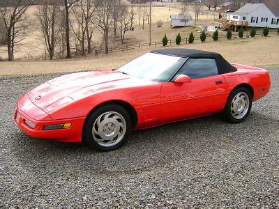 Chevrolet : Corvette C4 1996 CORVETTE CONVERTIBLE C4 (reconditioned ...