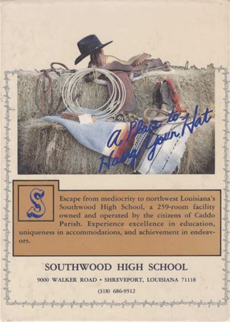 1988 Southwood High School Yearbook Online, Shreveport LA - Classmates