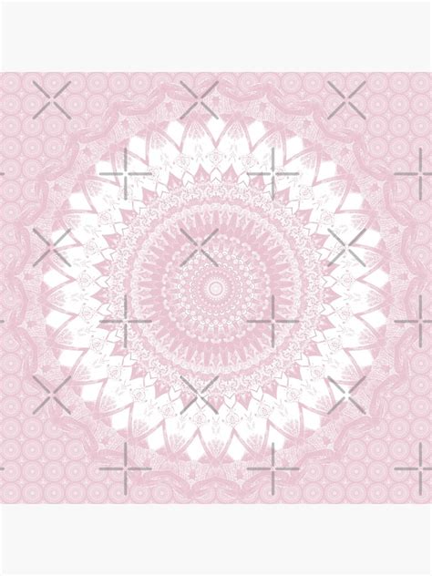 "Boho Pink Mandala" Poster for Sale by kellydietrich | Redbubble