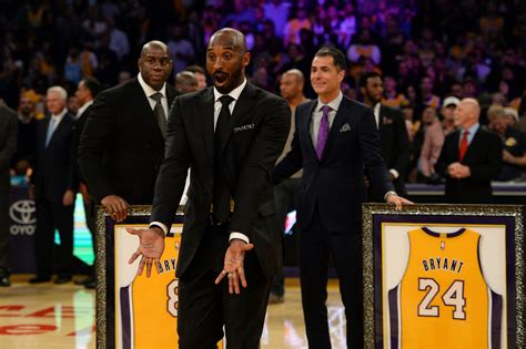 Lakers honor Kobe Bryant one more time at jersey retirement ceremony ...