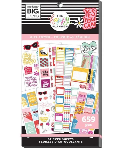 MAMBI – Stickers – Value Pack Stickers – Girl Power – Suzy Stick It