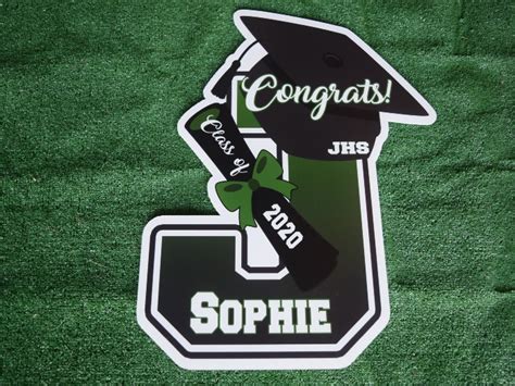 Jackson High School Personalized Graduation Sign Class of 2020 - Yard ...