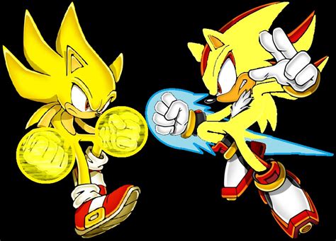 Super Sonic Vs Super Shadow by sonicmaker1999 on DeviantArt