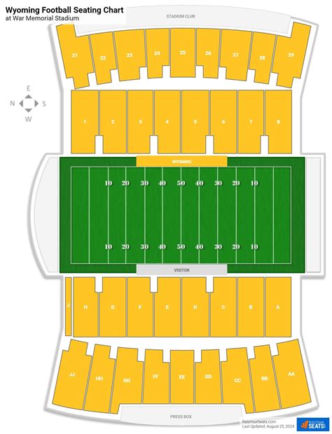 War Memorial Stadium Seating Chart - RateYourSeats.com