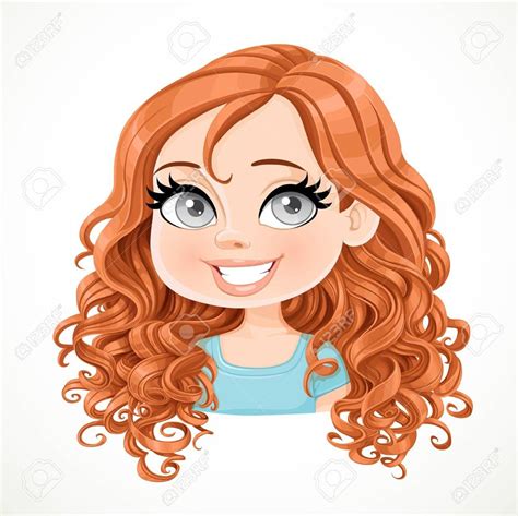 red curly hair cartoon - Terina Mccann