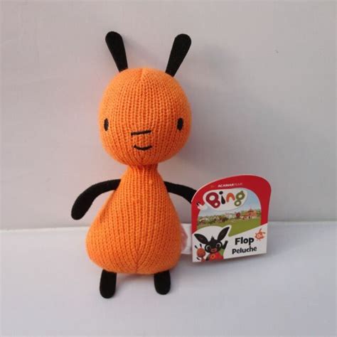 Bing Bunny Flop Plush Toy Soft Stuffed Animals Yellow Ant 18CM | eBay