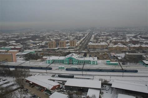 Kemerovo railway station - Kemerovo | 1965_construction, head house (train station)