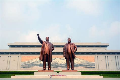 Mansudae Monument, Pyongyang, North-Korea Stock Image - Image of dprk, culture: 47972439 | North ...