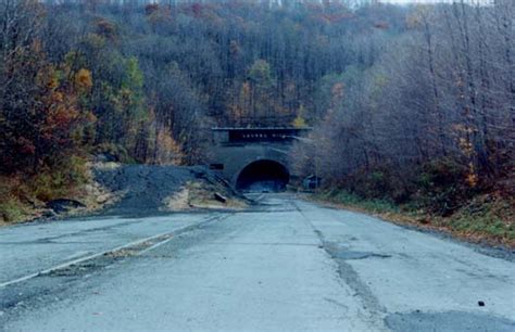 Abandoned Pennsylvania Turnpike Tunnels in the early 1980s