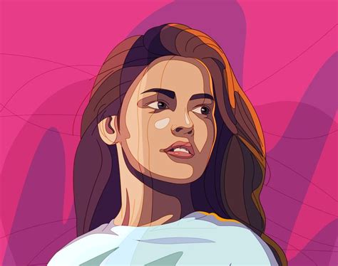 Speed Art - Vector Portrait Illustration in 2023 | Adobe illustrator portrait, Vector portrait ...