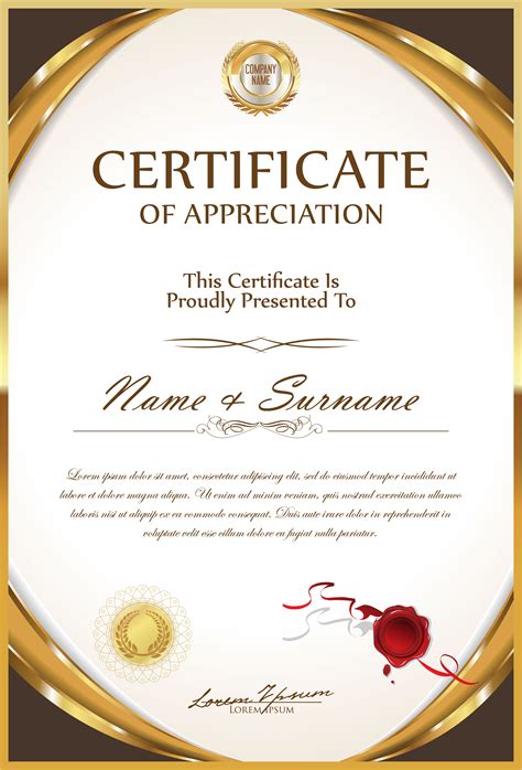 Degree Certificate Template