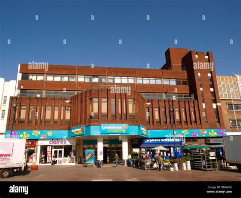 Lewisham shopping centre Lewisham High Street London England Stock ...