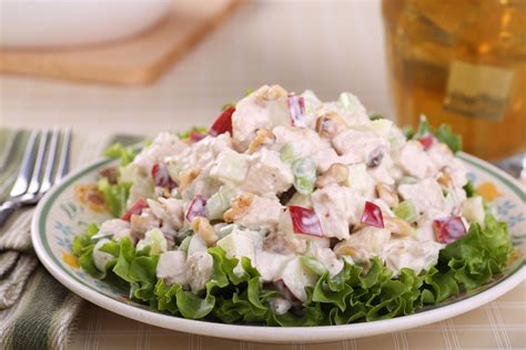 Classic Chicken Salad | Chicken salad with apples, Healthy lunch recipes, Lunch recipes