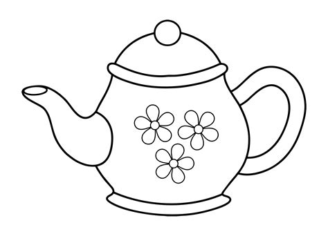 Printable Teapot Images - Printable Word Searches