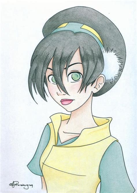 Earthbender Toph by Tella-in-SA on DeviantArt